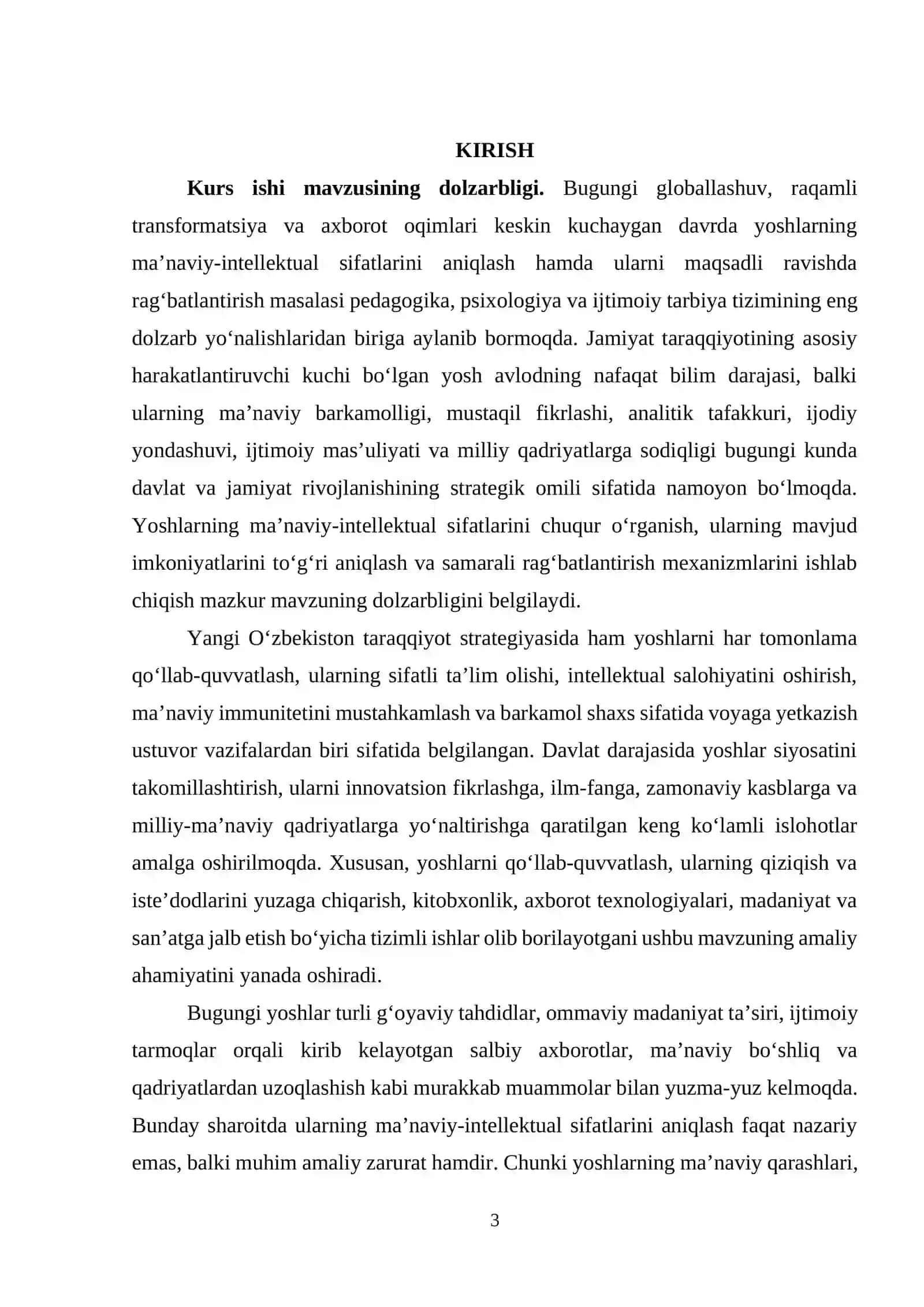 Yoshlarning maʼnaviy-intellektual sifatlarini aniqlash va ragʻbatlantirish uslublari 3