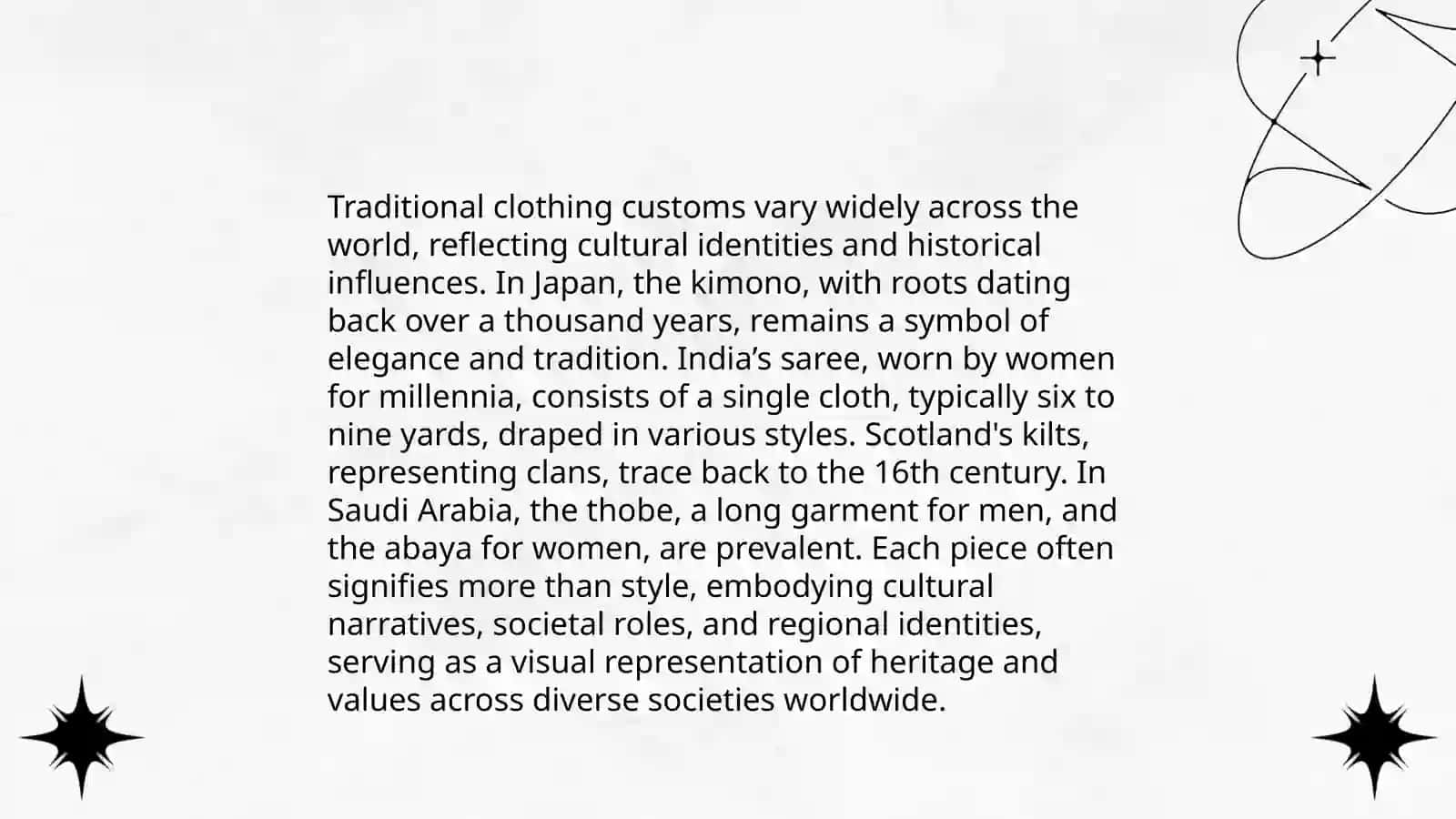 Customs in different countries 3