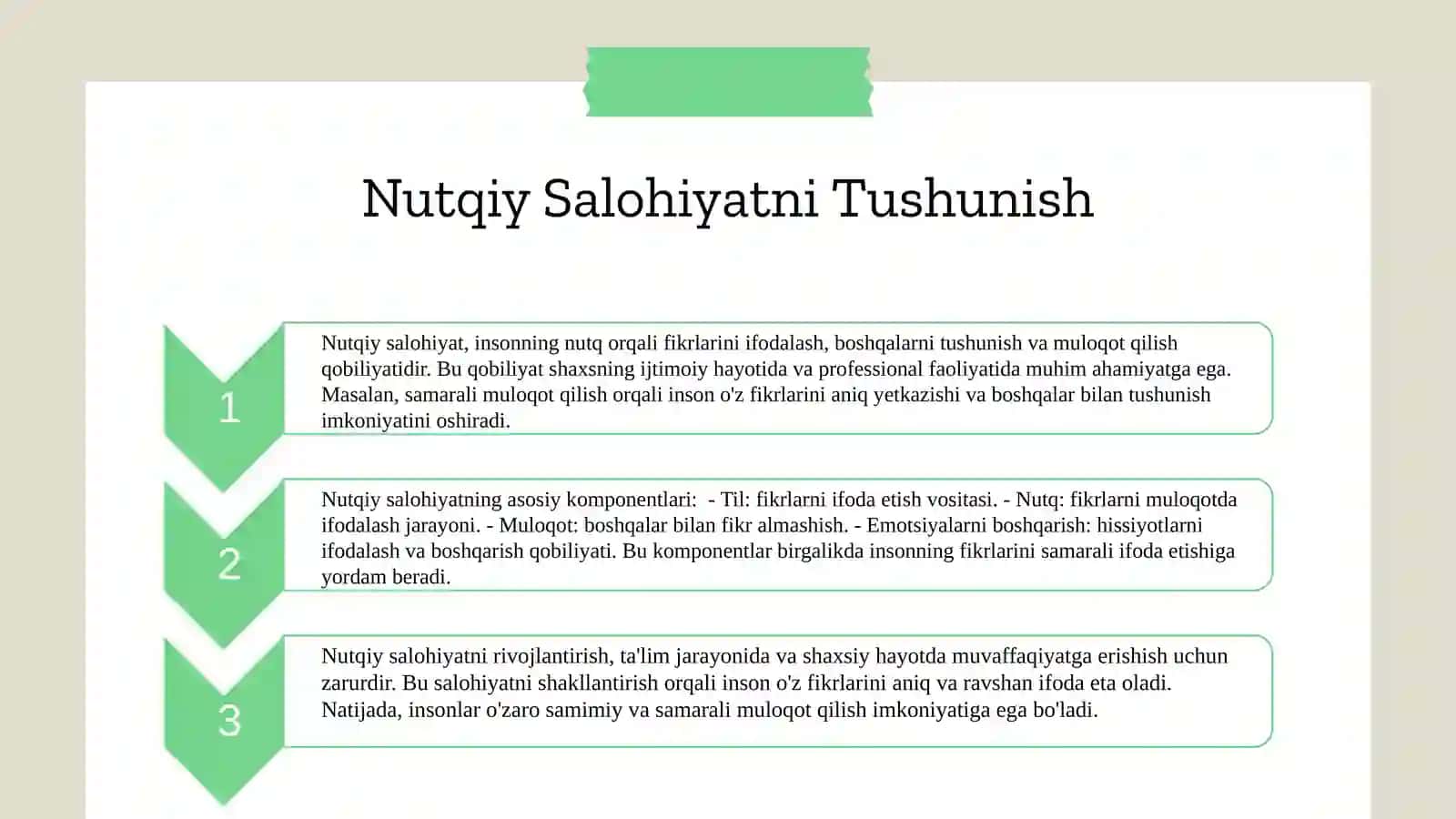 Nutqiy salohiyat 3