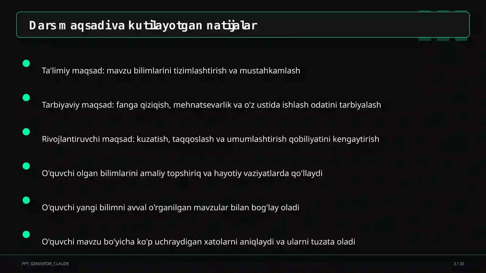 Sog'lom turmush tarzi: mening tanlovim 3