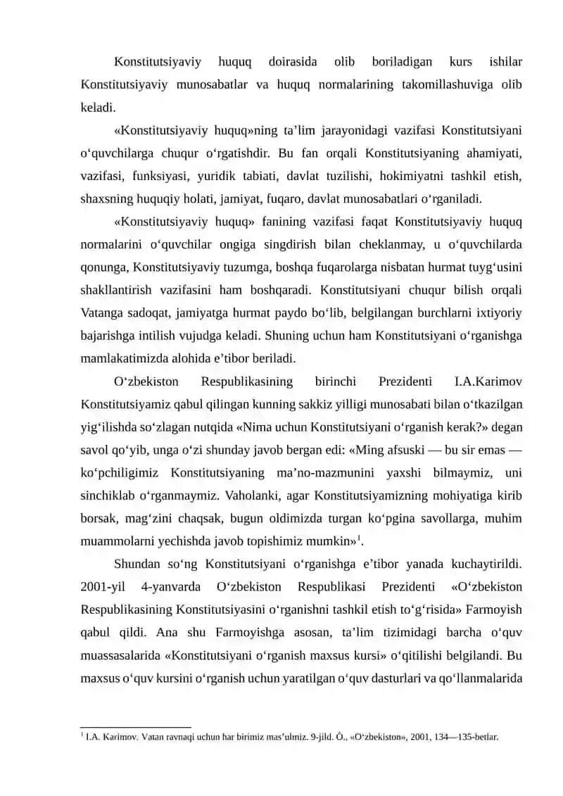 Konstitutsiyaviy Huquq Fanining Bog‘liqligi 3