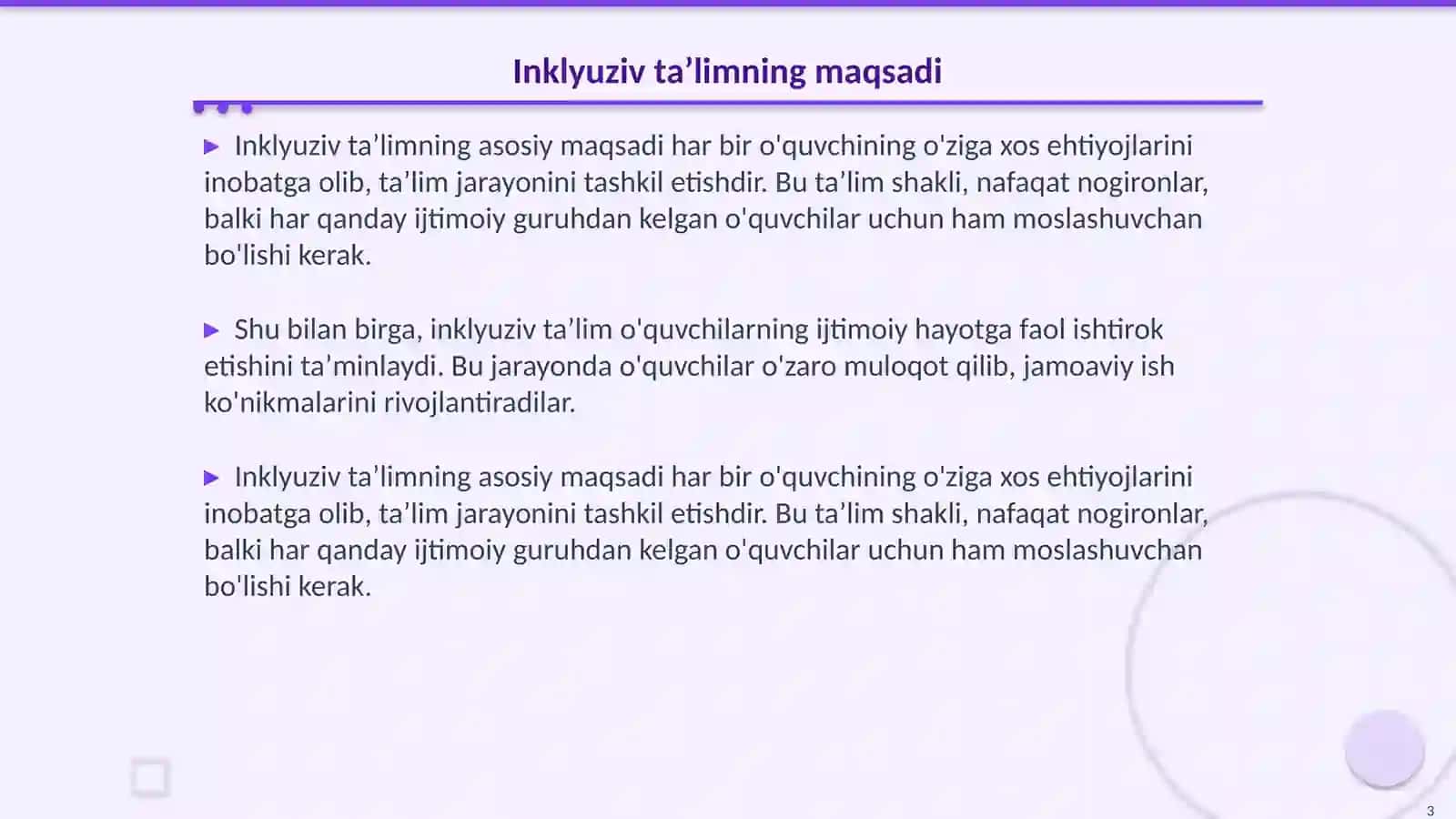 Inklyuziv taʼlim mazmuni va mohiyati 3