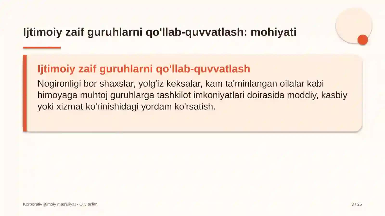 Chegara oldi savdosida ijtimoiy zaif guruhlarni qo'llab-quvvatlash 3