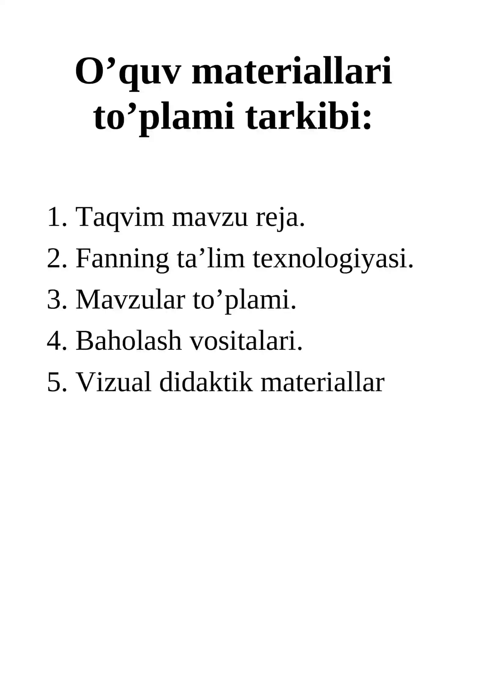 QISHLOQ XO’JALIK MASHINA VA     USKUNALARINI ISHLATISH VA TXK O'A 3
