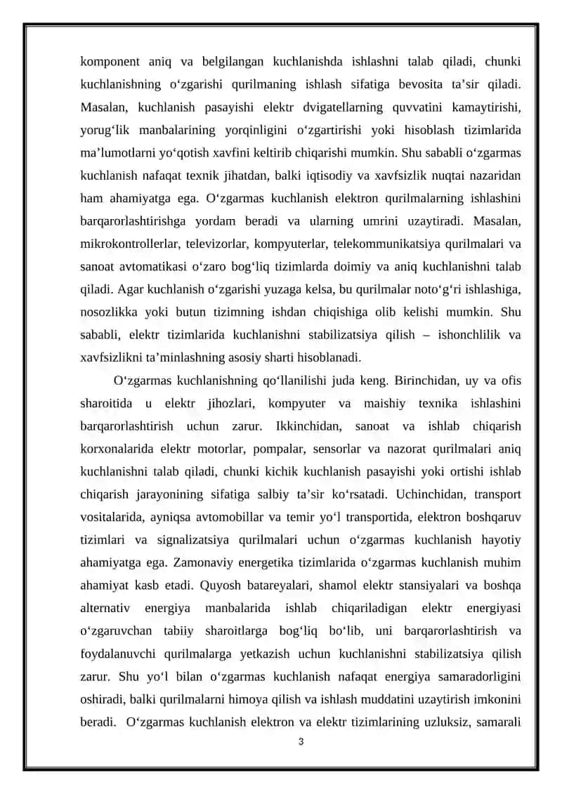 Zaxira kuchlanish sxemalari 3