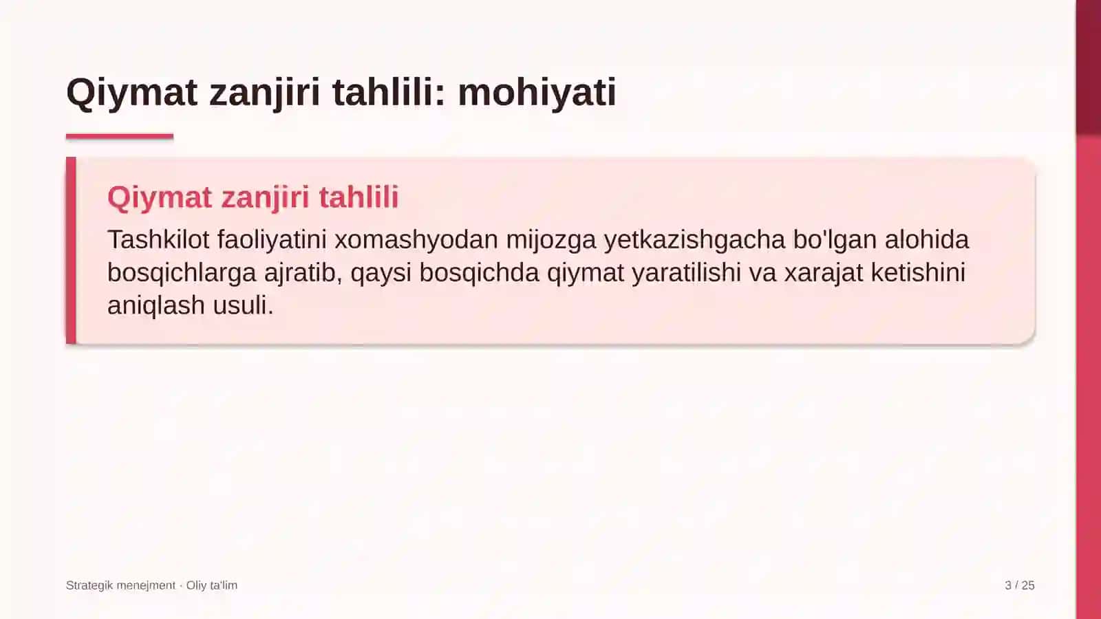 probatsiya xizmatida qiymat zanjiri tahlilini o'tkazish 2119 3