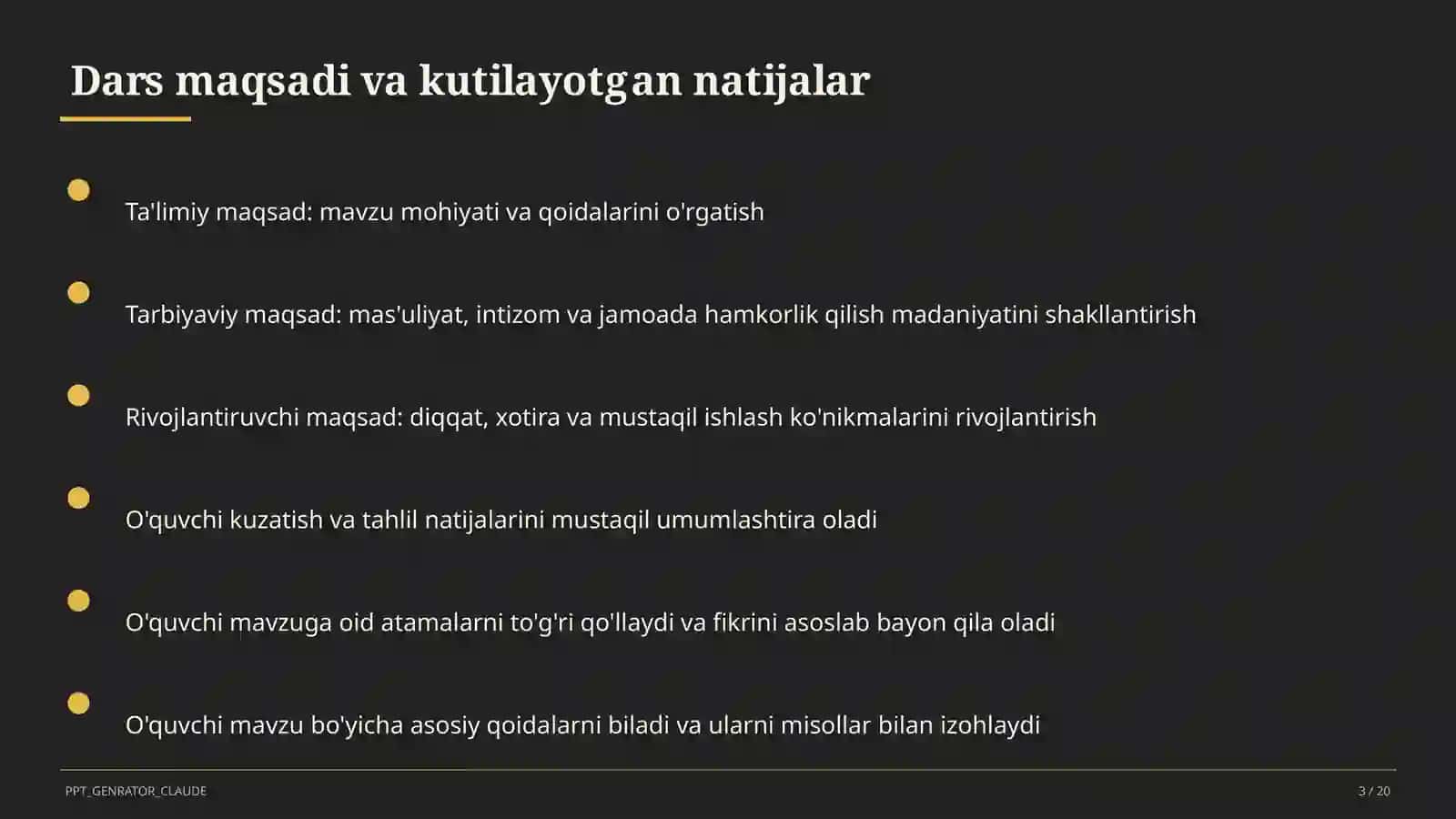 Leksikologiya: so'zning lug'aviy ma'nosi (5-sinf) 3