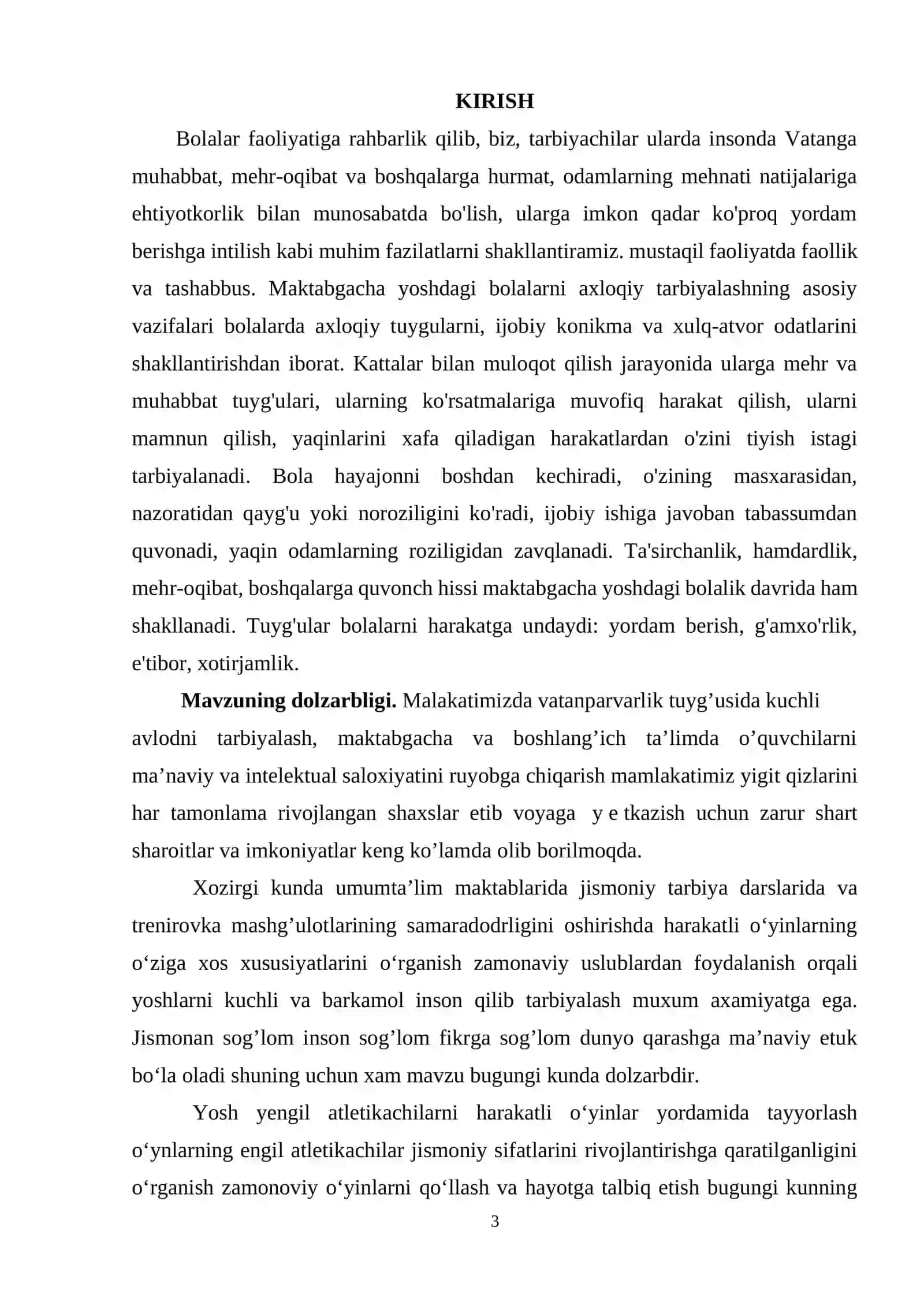 BOLALAR PEDAGOGIKASI 3