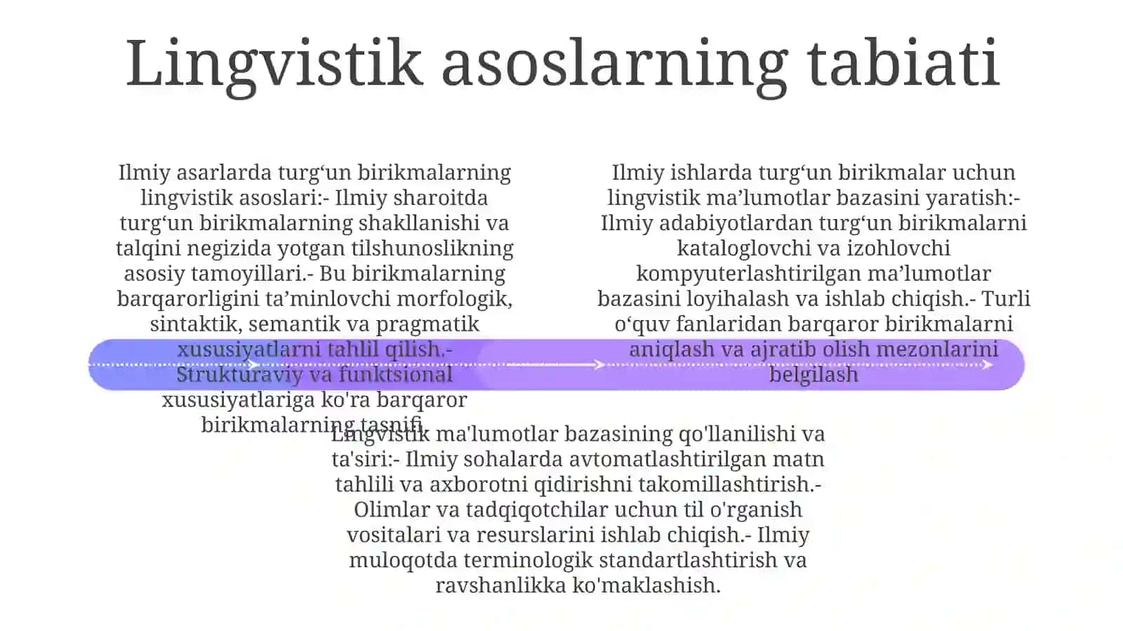 Ilmiy asarlardagi barqaror birikmalarning lingvistik bazasini shakillantirish 3
