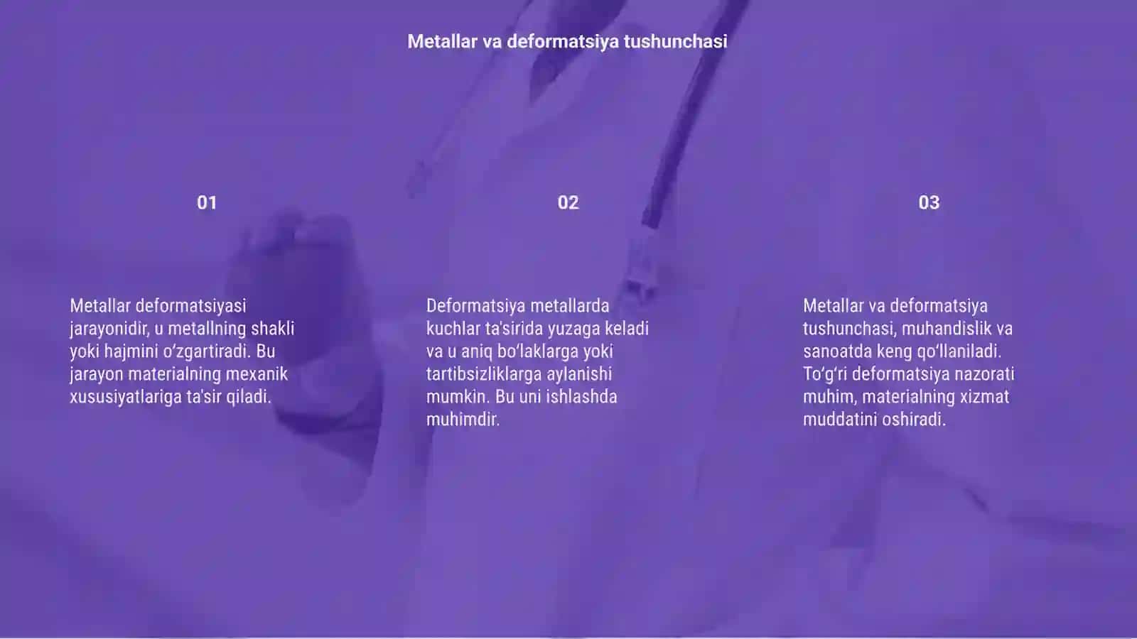 Metallarda deformatsiya 3