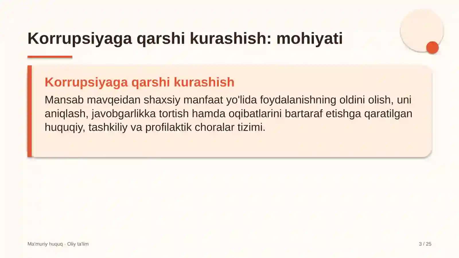 Magistral elektr tarmoqlarida korrupsiyaga qarshi kurashish 3