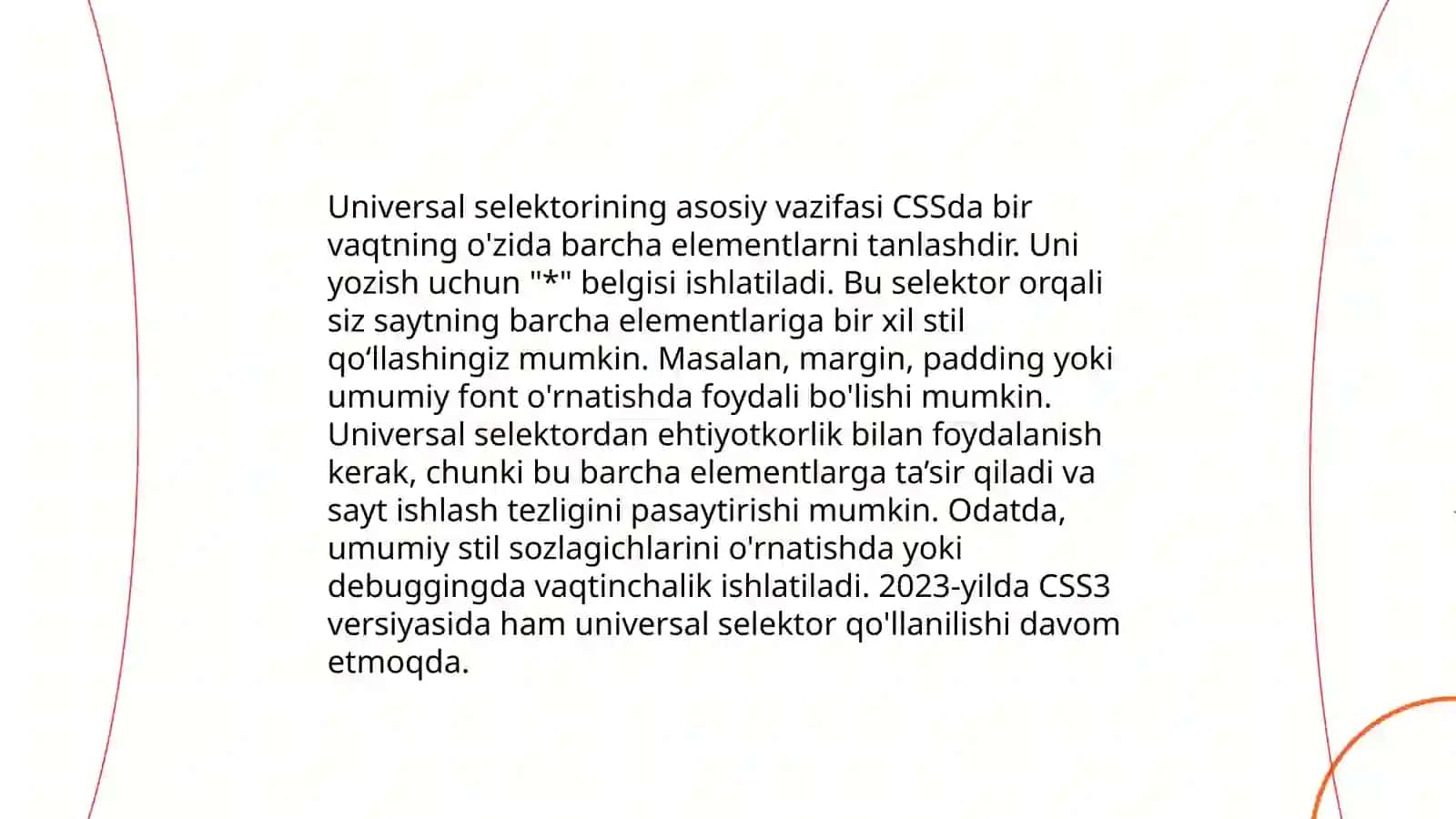 Universal selektor 3