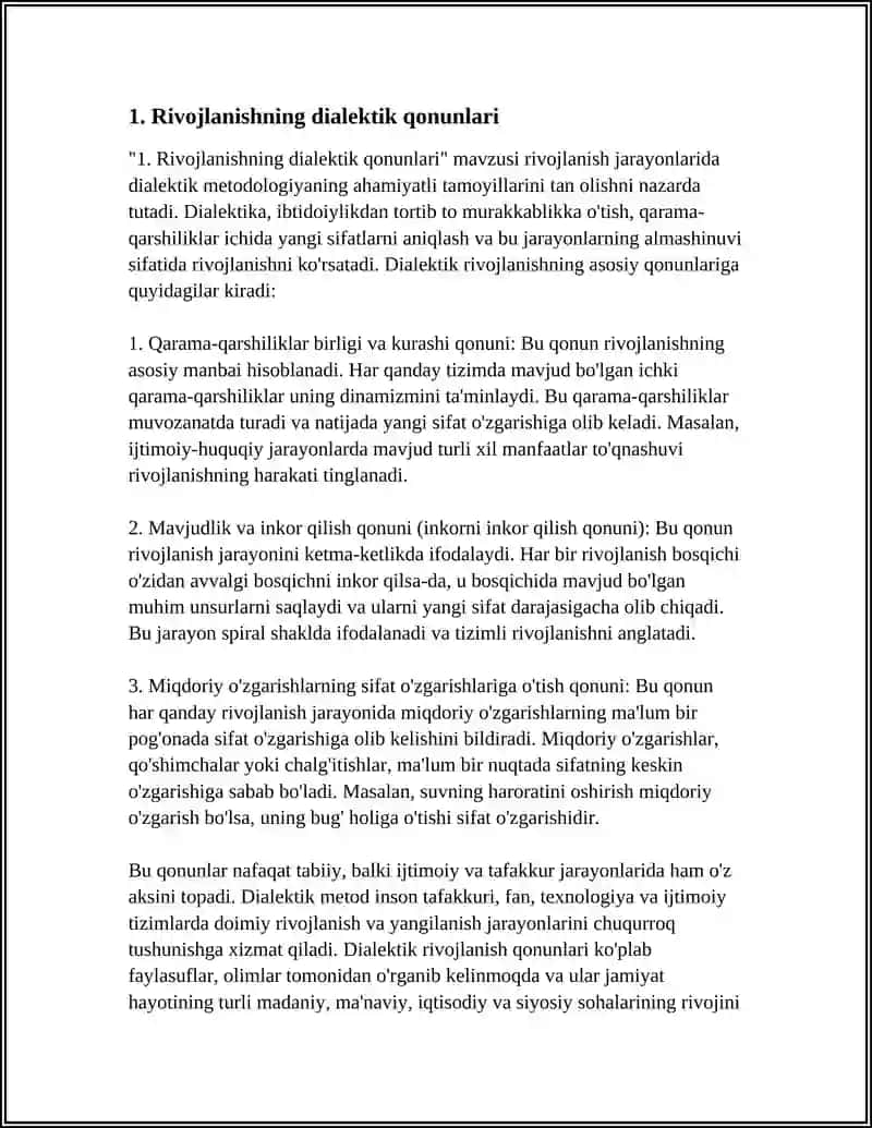 RIVOJLANISHNING UMUMIY QONUNLARI 3