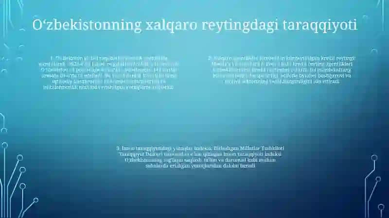 Siyosiy-Huquqiy Sohadagi Ustuvor Halqaro Reytinglar 3