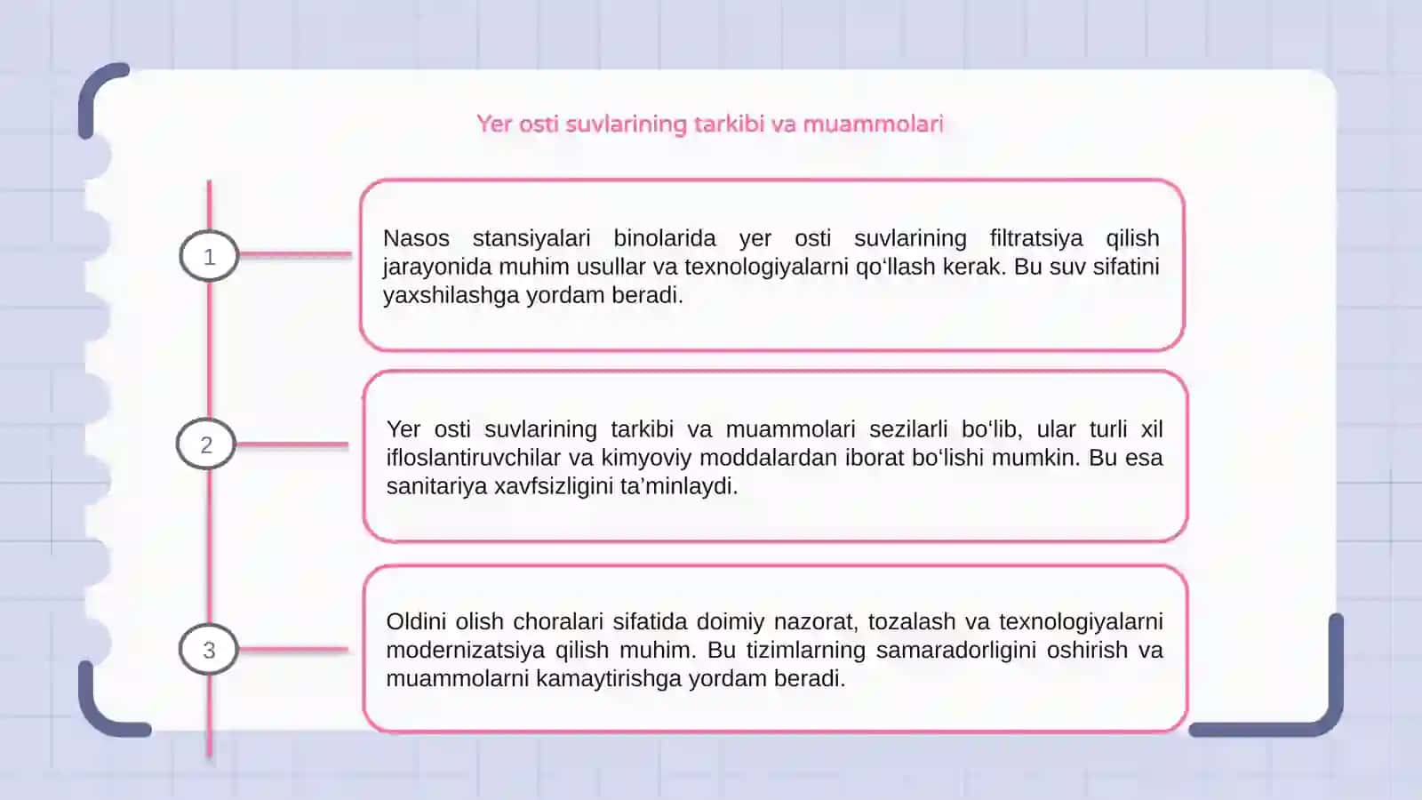 Nasos stansiyalari binolarida yer osti suvlarining filtratsiya bo‘lishini oldini olish tadbirlari 3
