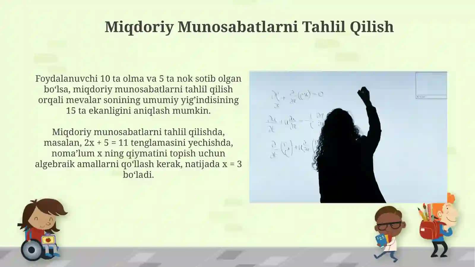 Bolalarda matematik muammoli vaziyatlardan chiqish usullari 3