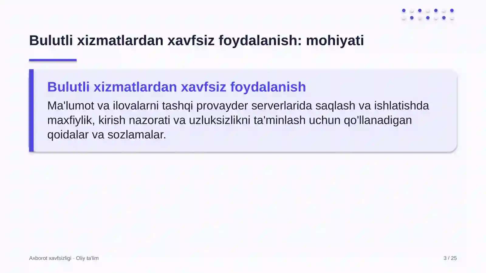 marosim xizmatlarida bulutli xizmatlardan xavfsiz foydalanish 2729 3