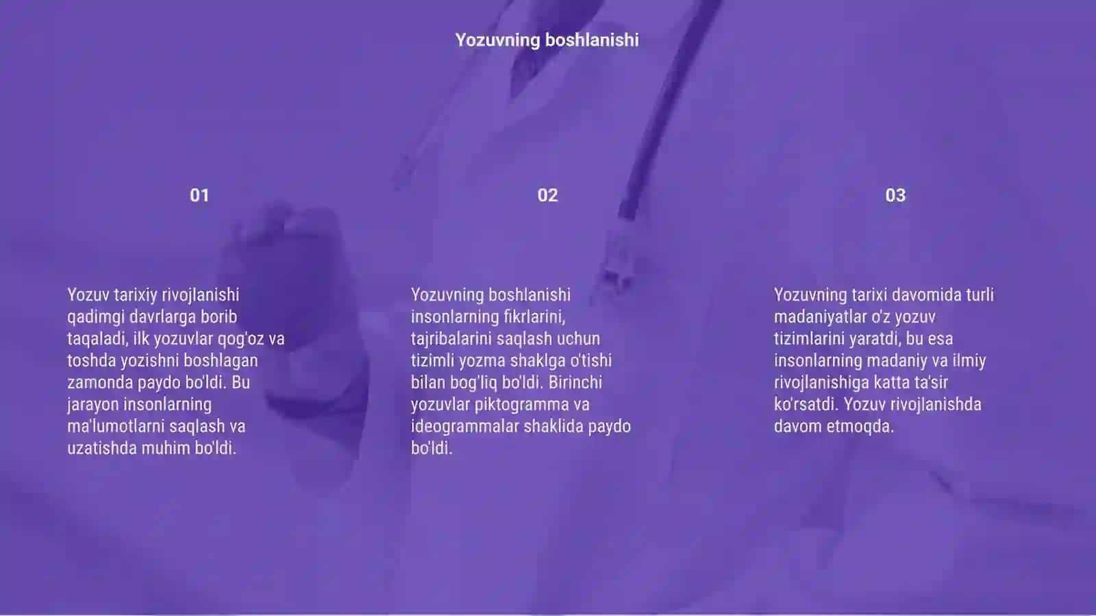 Yozuvning tarixiy taraqqiyoti 3