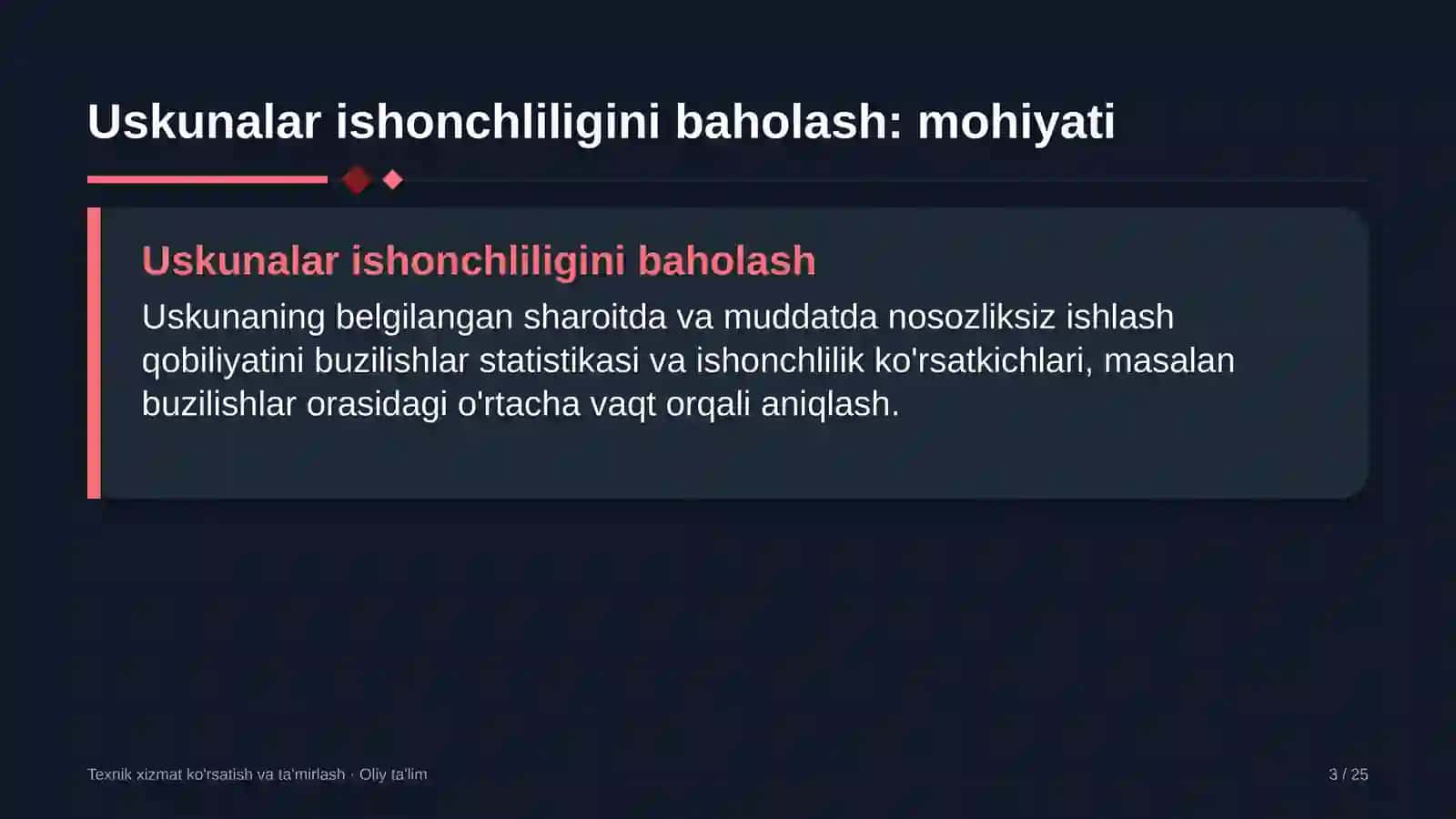 elektronika do'konlarida uskunalarning ishonchliligini baholash 1843 3
