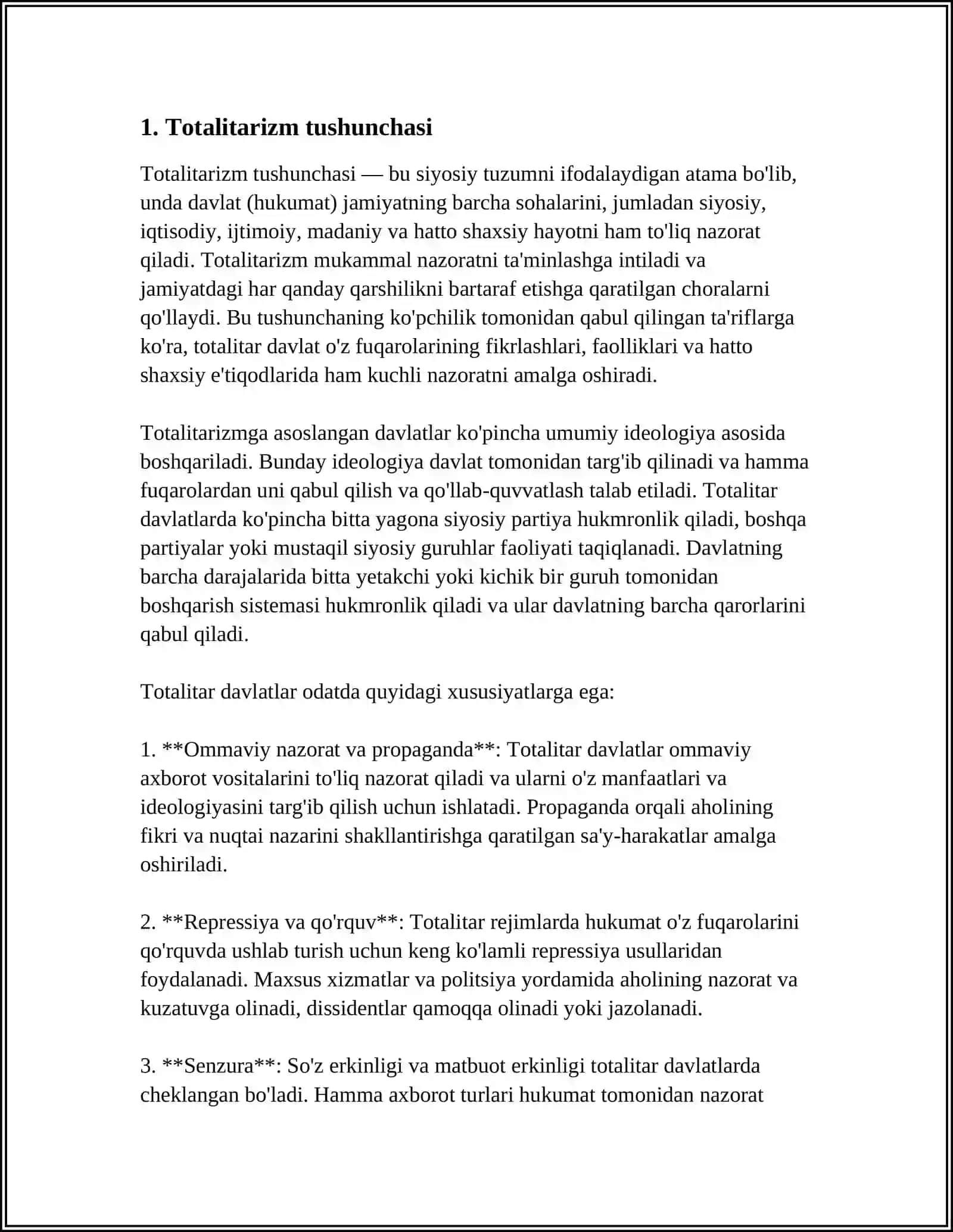 TOTALITARIZMNING MAFKURAVIY VA SIYOSIY ASOSLARI 3