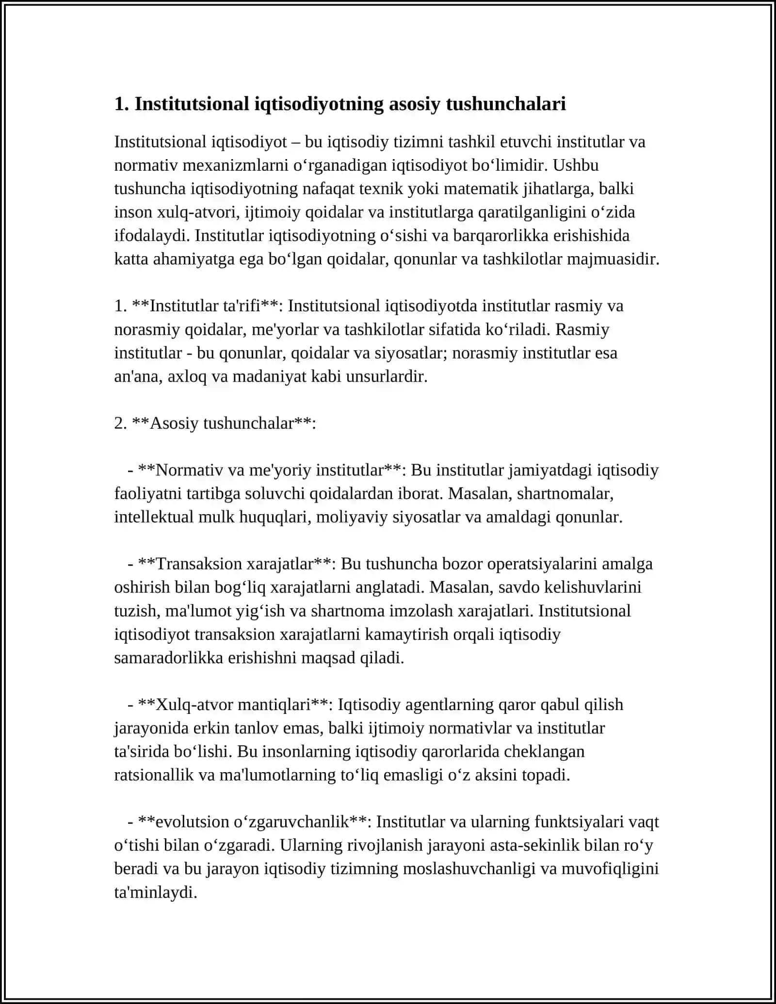 INSTITUTSIONAL IQTISODIYOTDA DAVLAT VA HUKUMAT 3