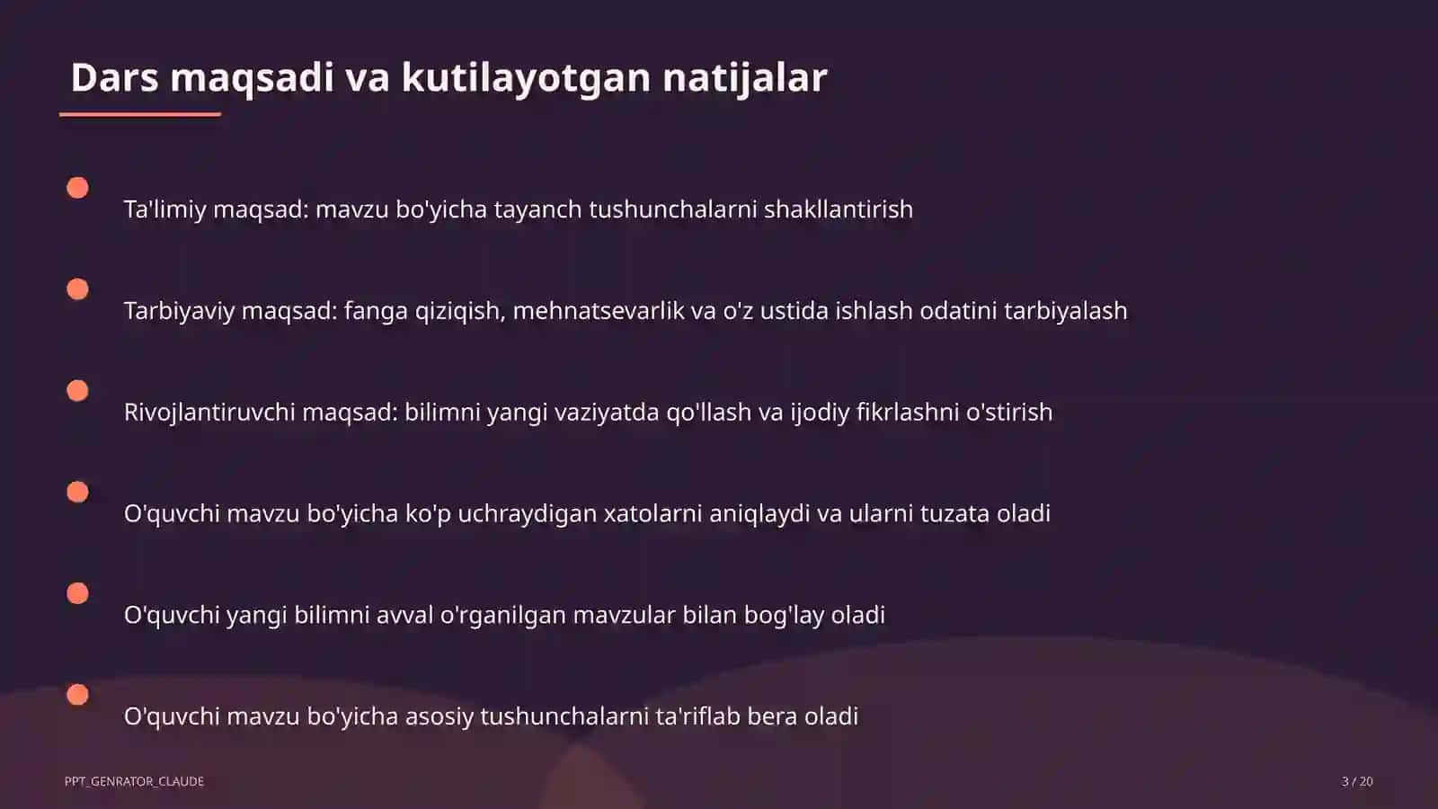 So'z yasalishi: yasama va tub so'zlar (6-sinf) 3