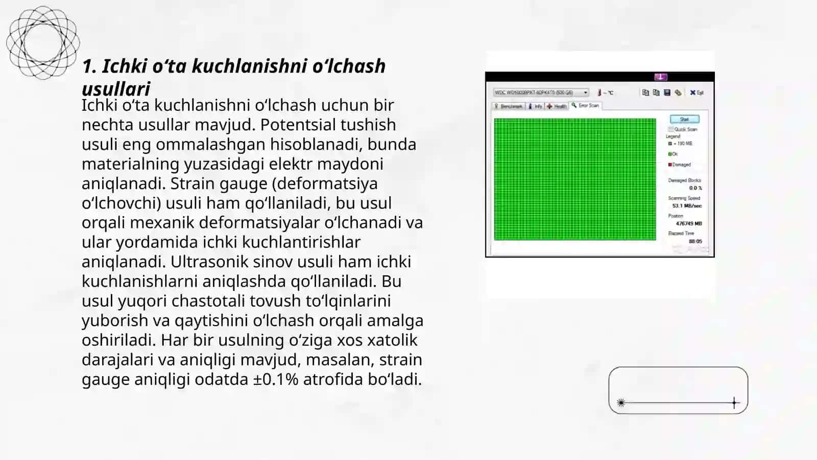 Ichki o‘ta kuchlanishni tekshirishning analitik va tajriba usullari 3