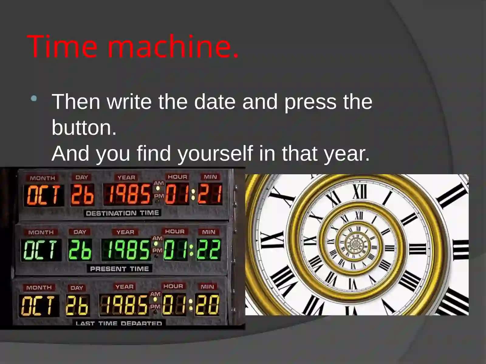 Time machine 3