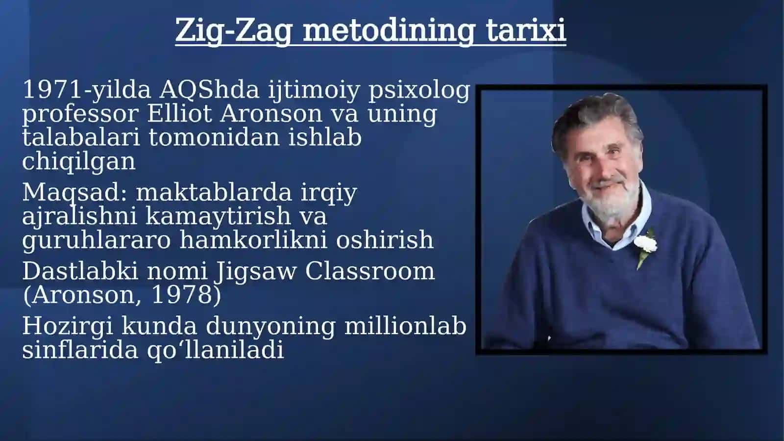 Zig-Zag (JIGSAW) METODI 3