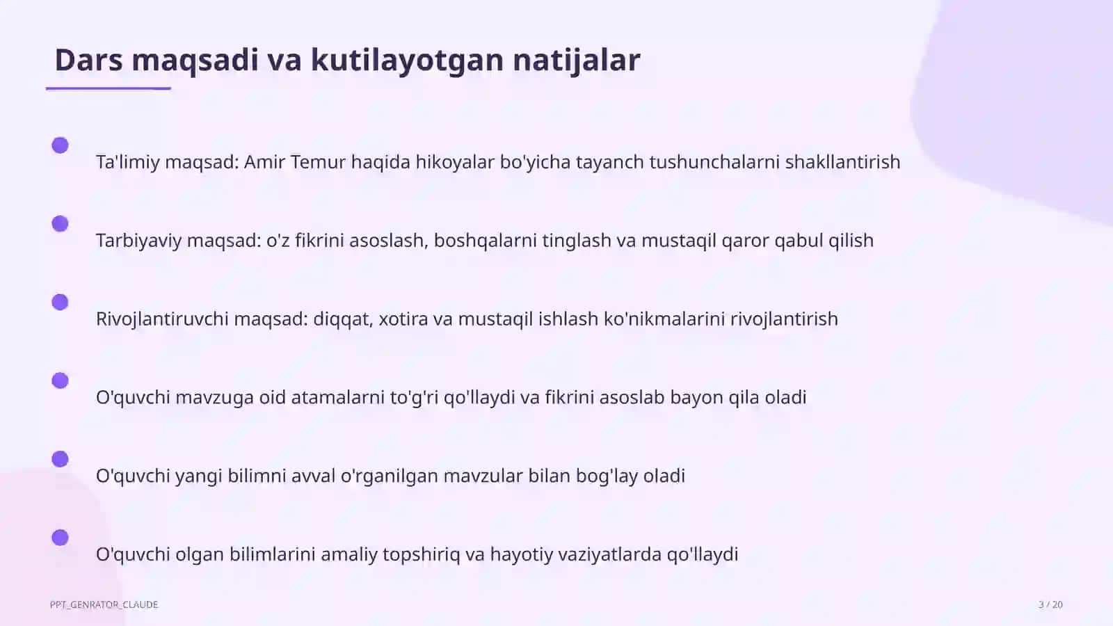 Amir Temur haqida hikoyalar (5-sinf) 3