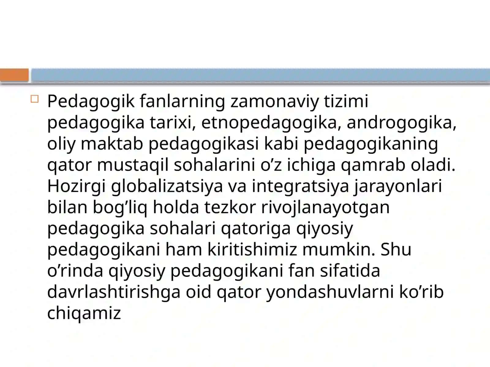 Qiyosiy pedagogikaning taraqqiyot bosqichlari 3