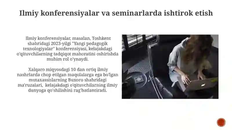 Bo'lajak o'qituvchilarni ilmiy tadqiqot ishlariga yo'naltirish 3