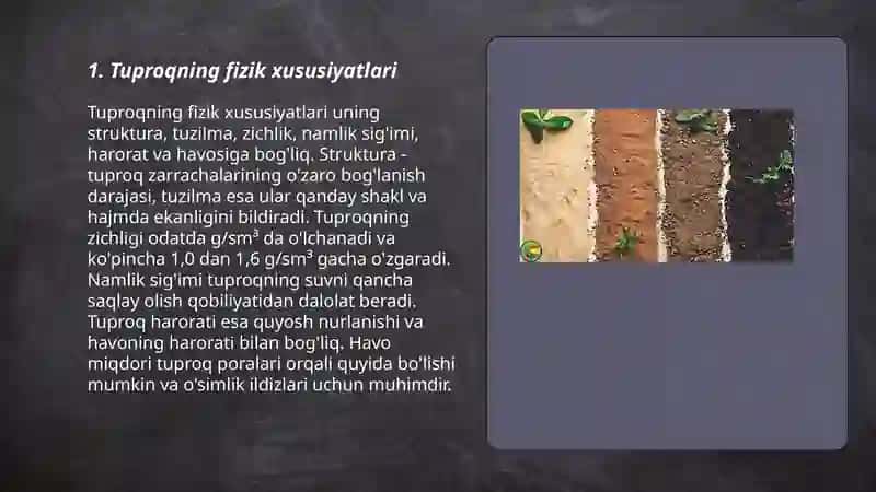 Tuproqshunoslik 3