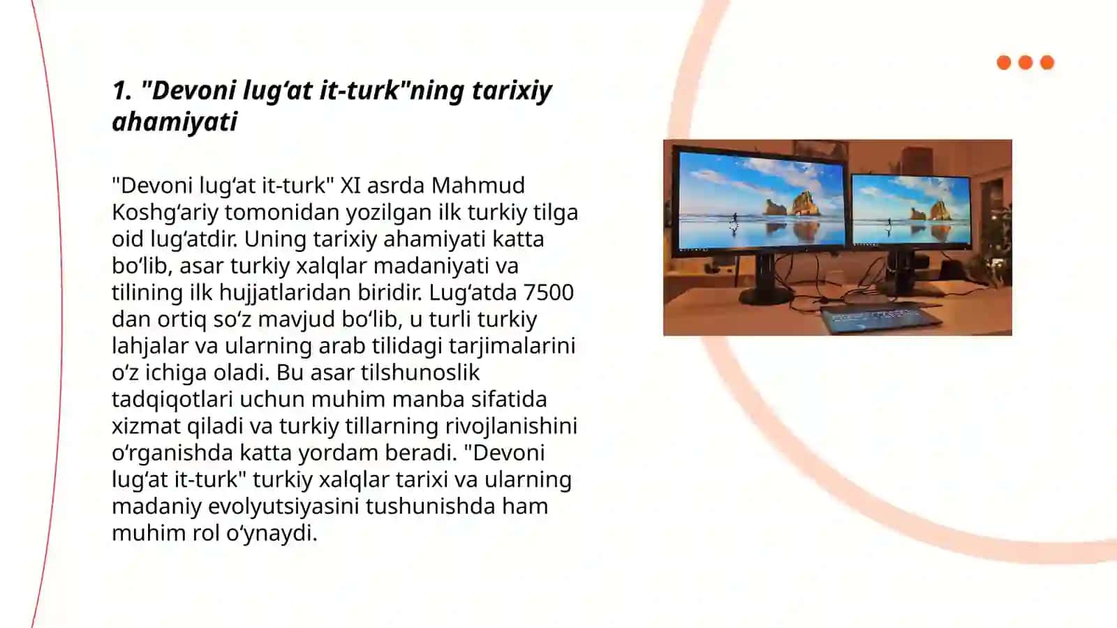 "Devoni lug‘at it-turk" 3