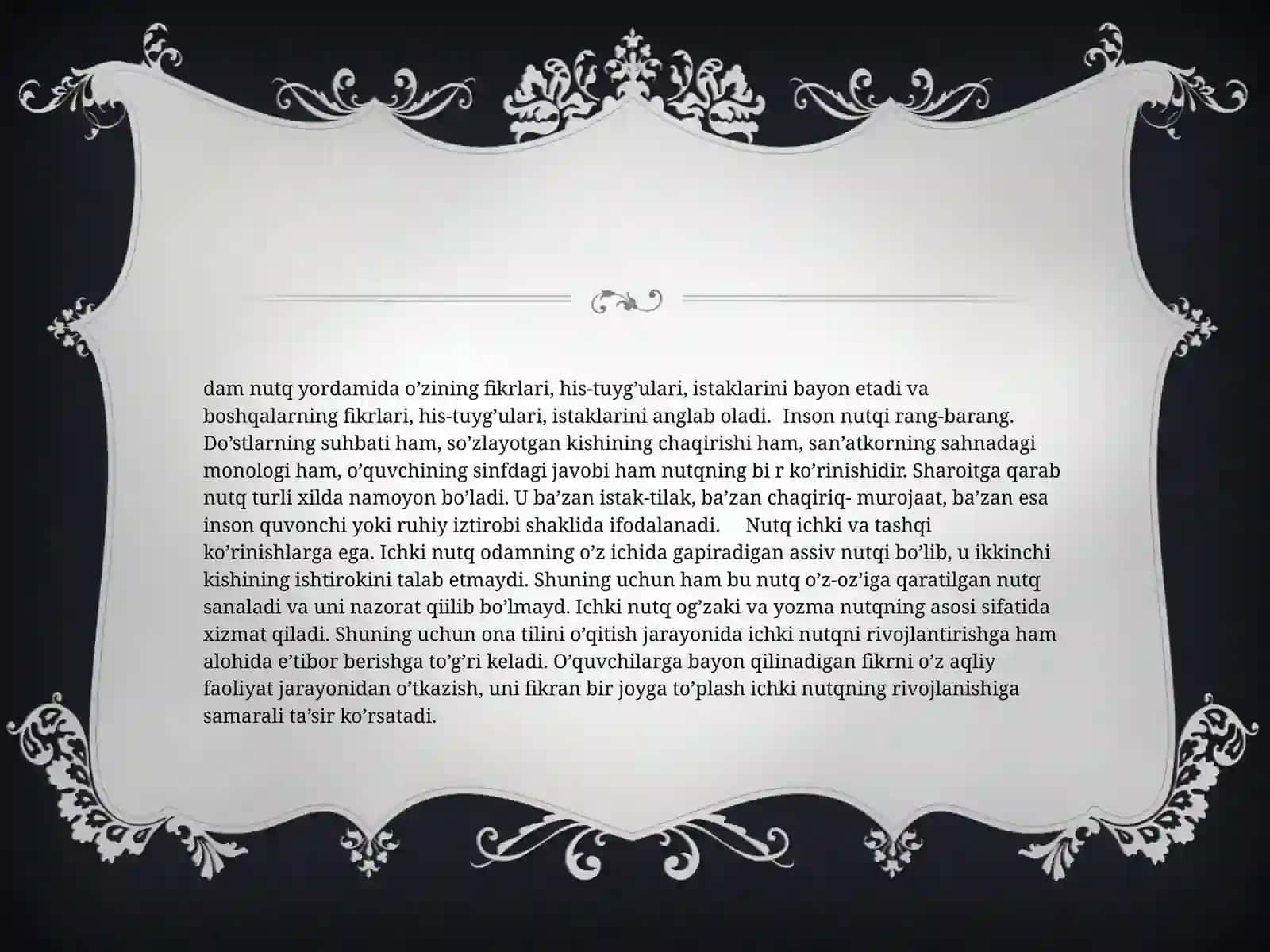 O`QITUVCHI NUTQ MADANIYATI 3
