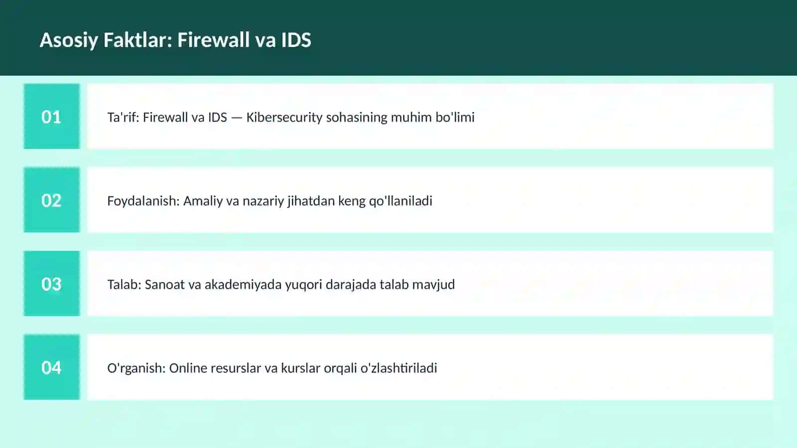 Firewall va IDS 3