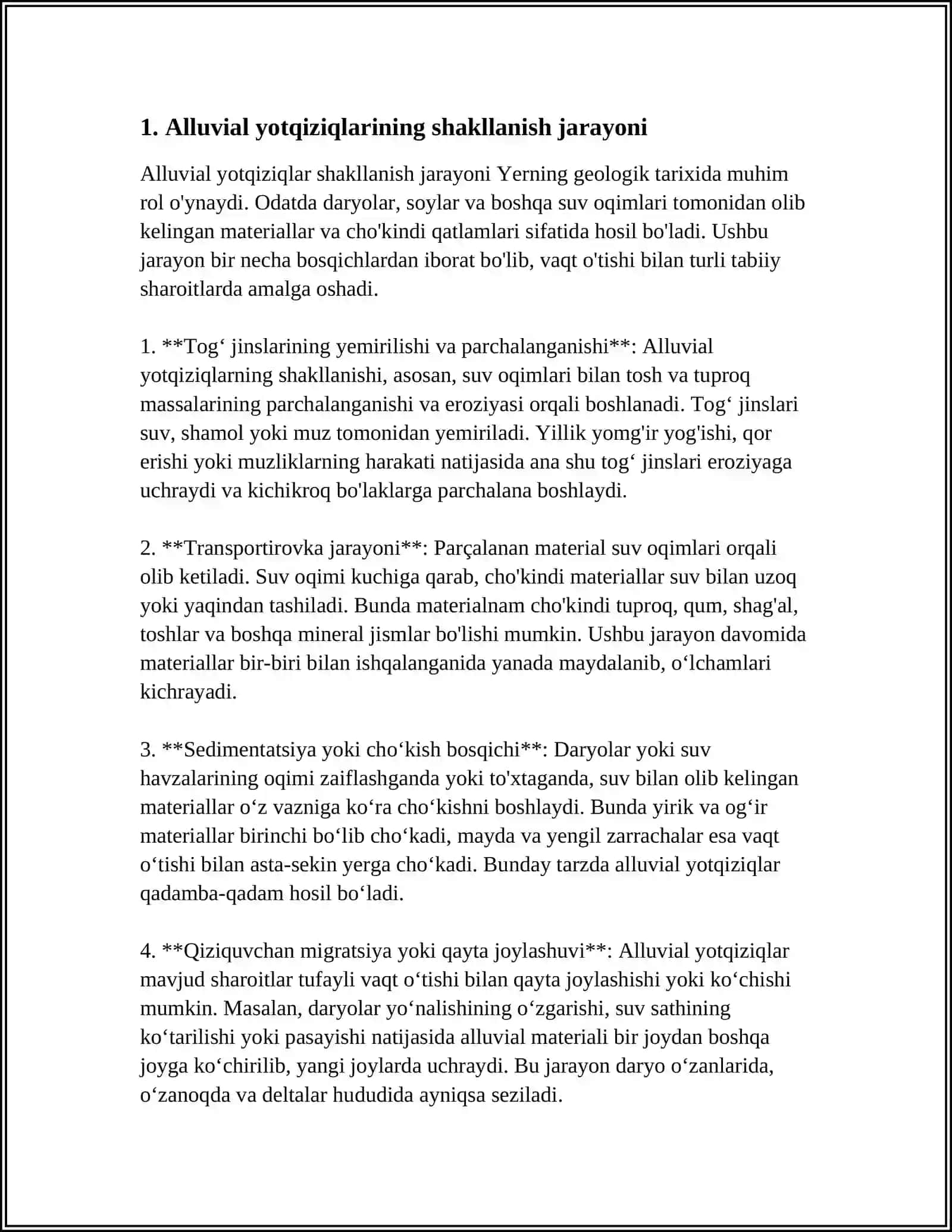 GRUNT SUV KONLARINI GEOLOGIK SHAROITINI SHAKLLANISHI 3