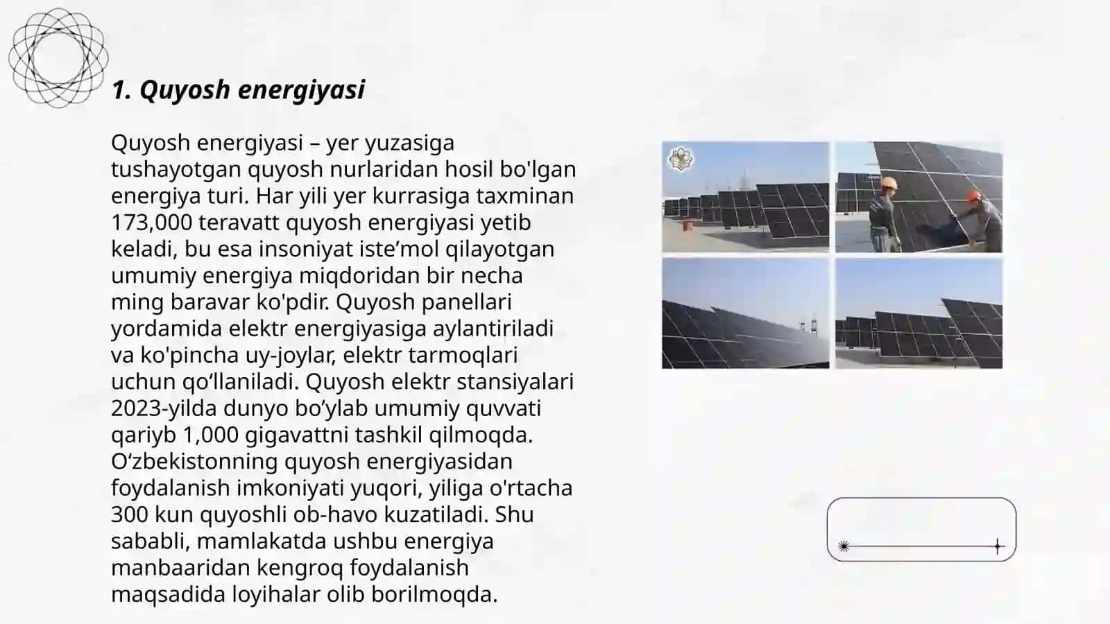 Quyosh energiyasi 3