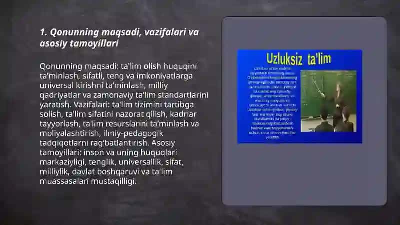 Ta'lim to'g'risidagi qonuni 3