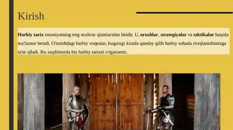 HARBIY TARIX 3