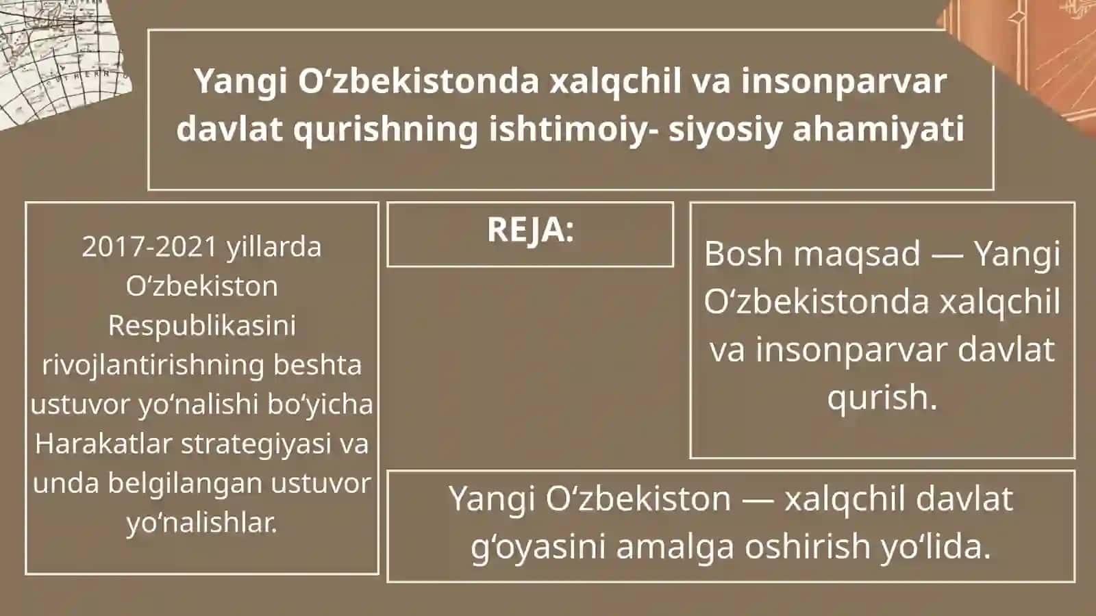 Yangi O‘zbekistonda xalqchil va insonparvar davlat qurishning ijtimoiy-siyosiy ahamiyati 3