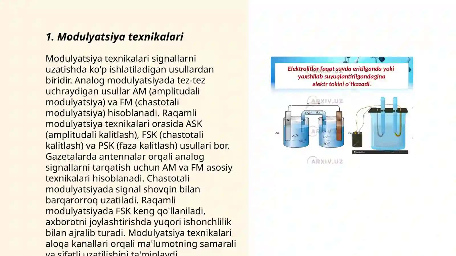 Modulyatsiya texnikalari 3