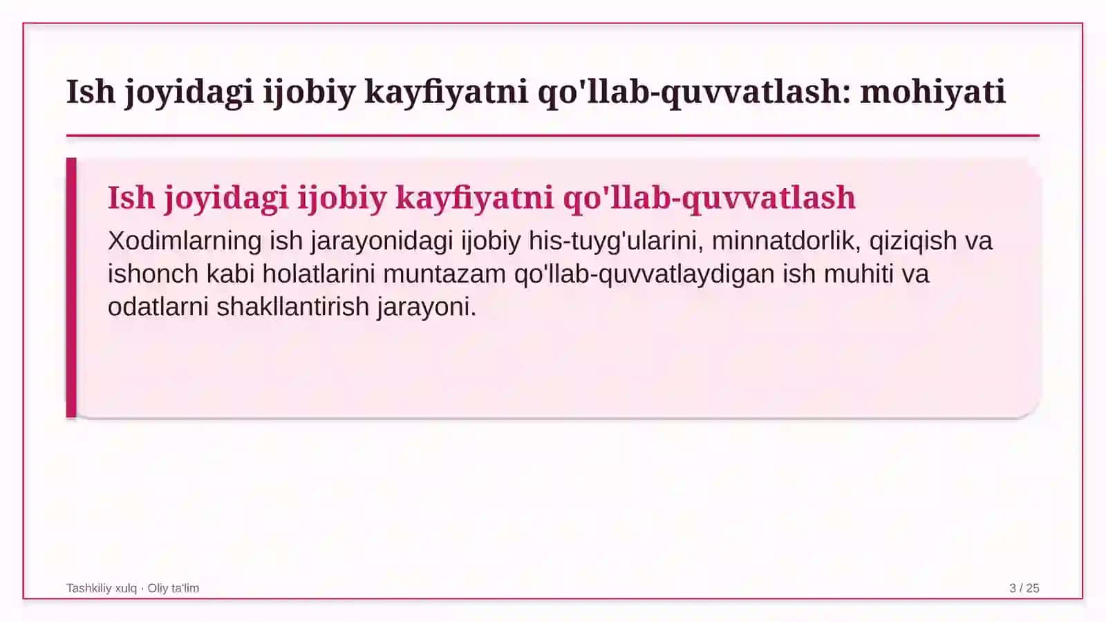 Folklor jamoalarida ish joyidagi ijobiy kayfiyatni qo'llab-quvvatlash 3