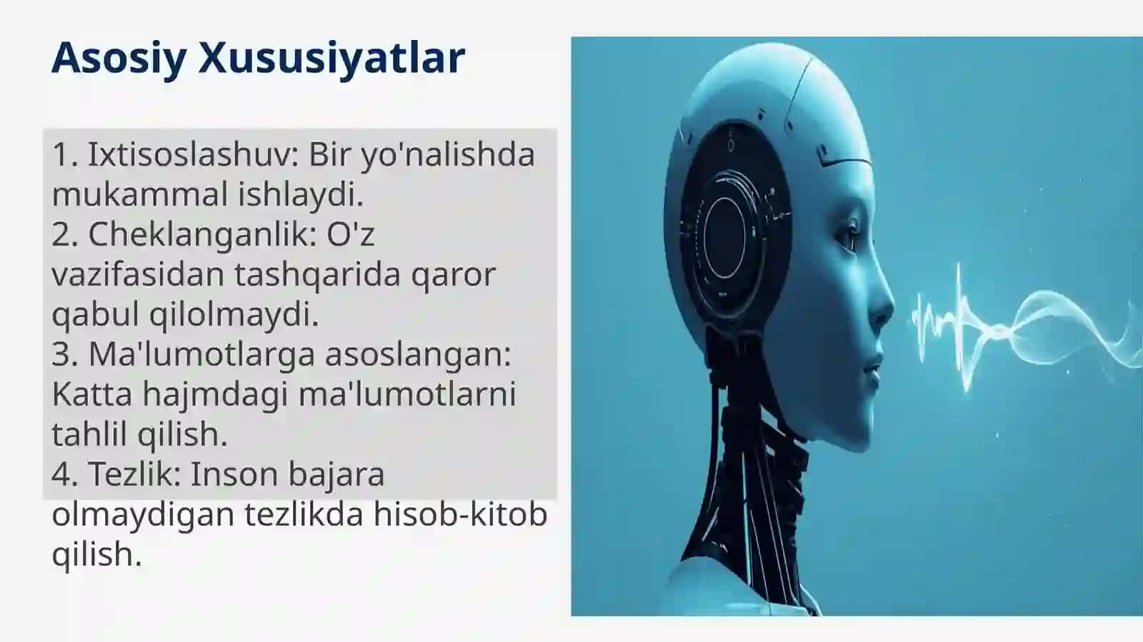 Sun'iy Intellekt (ANI) 3
