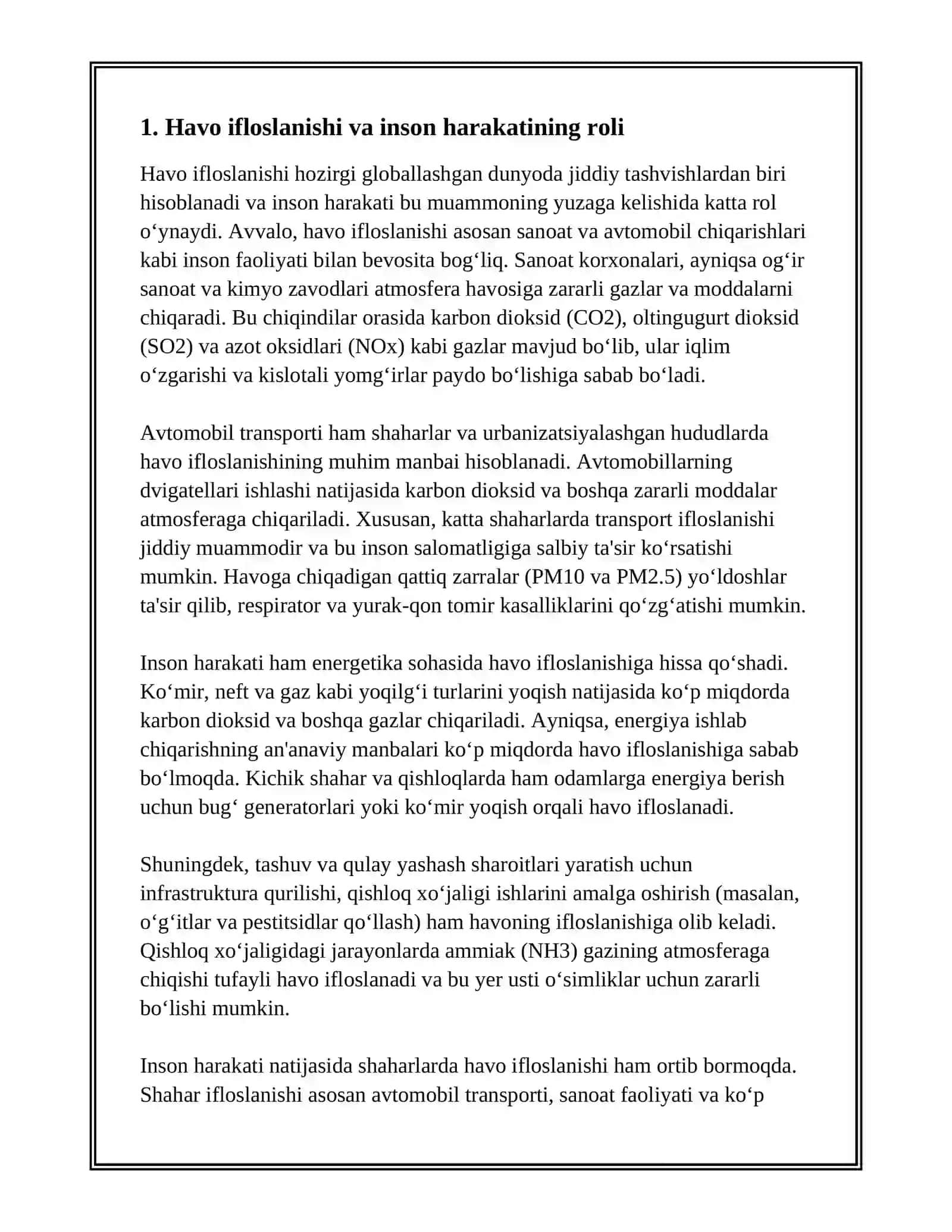 INSON HARAKATINING EKOLOGIYAGA TASIRI 3