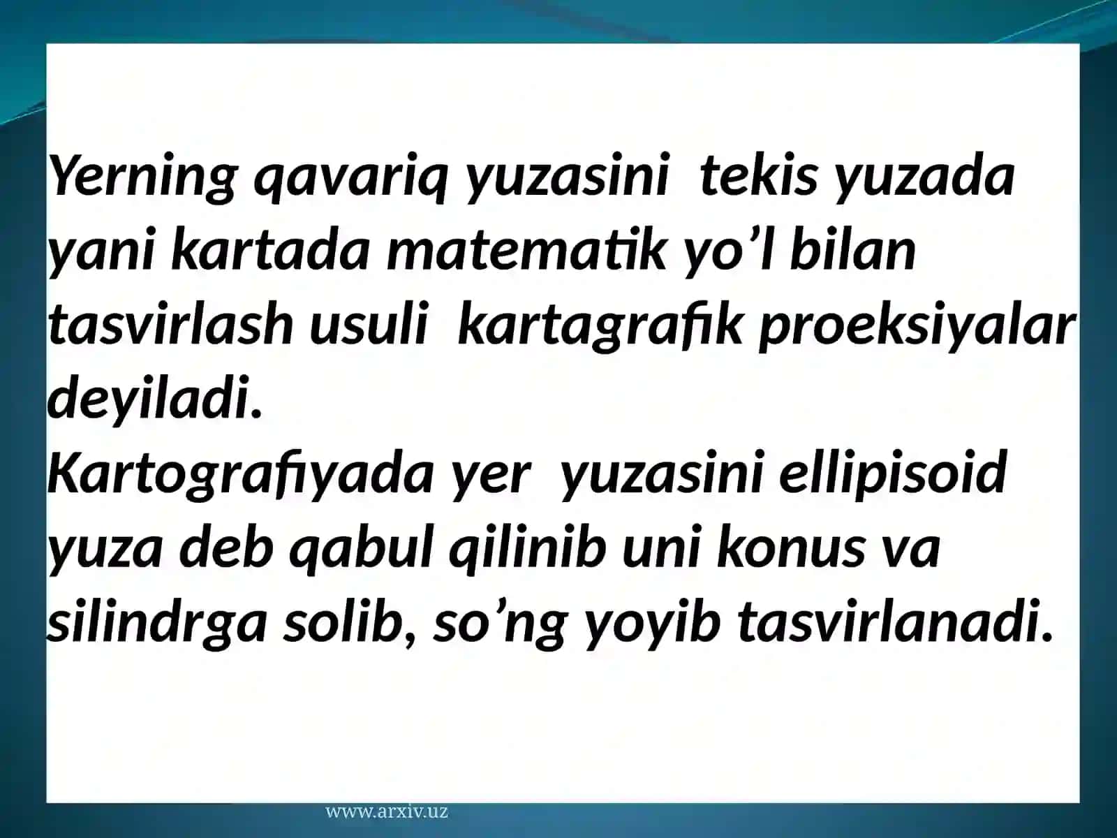 Kartadagi xatoliklar 3