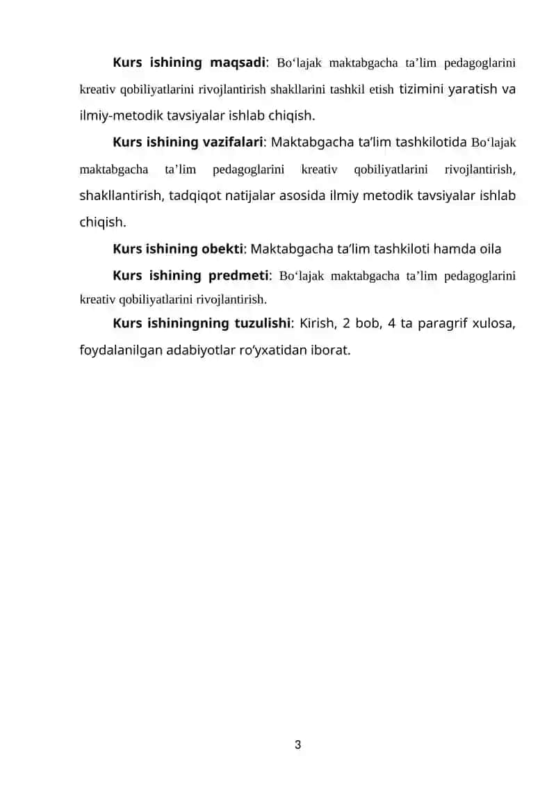 Boʻlajak maktabgacha ta’lim pedagoglarini kreativ qobiliyatlarini rivojlantirish 3