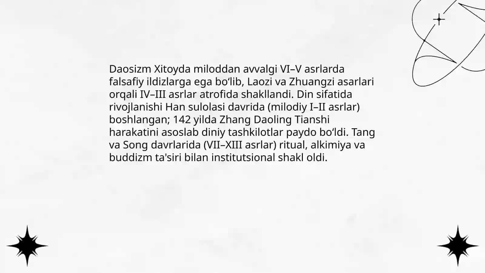 Daosizm-Xitoy milliy dini 3