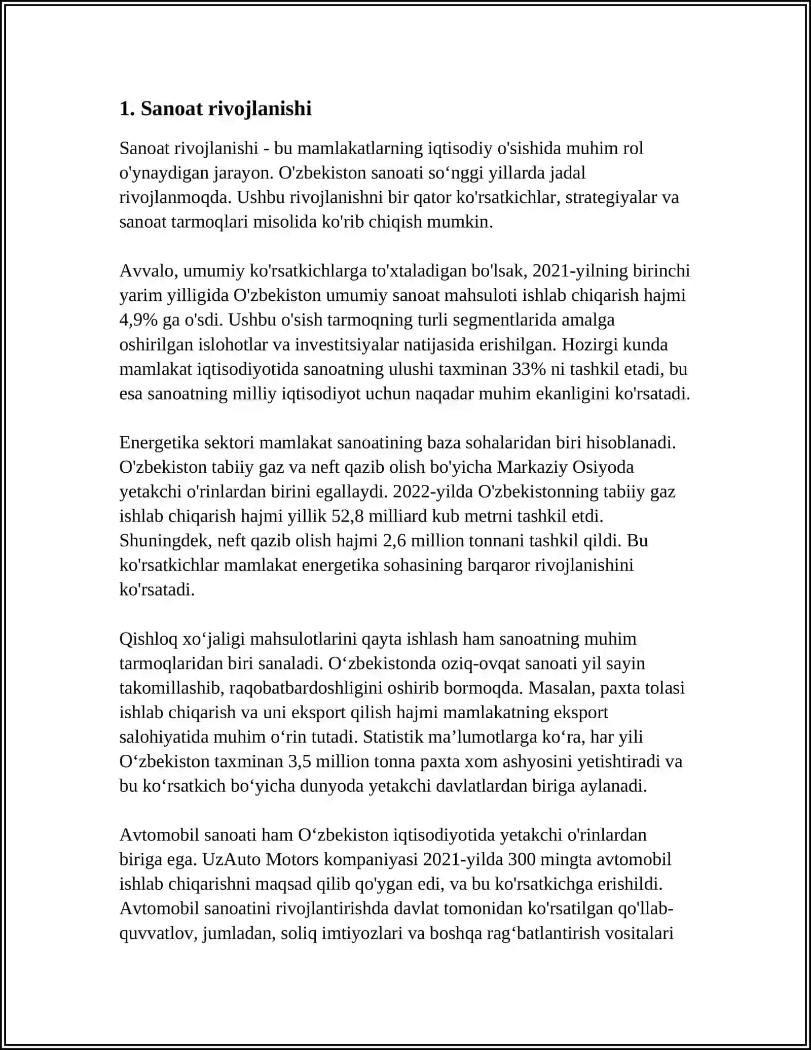 MUSTAQILLIKGA ERISHISH ARAFASIDA OʻZBEKISTONDAGI IJTIMOIY-IQTISODIY JARAYONLAR 3