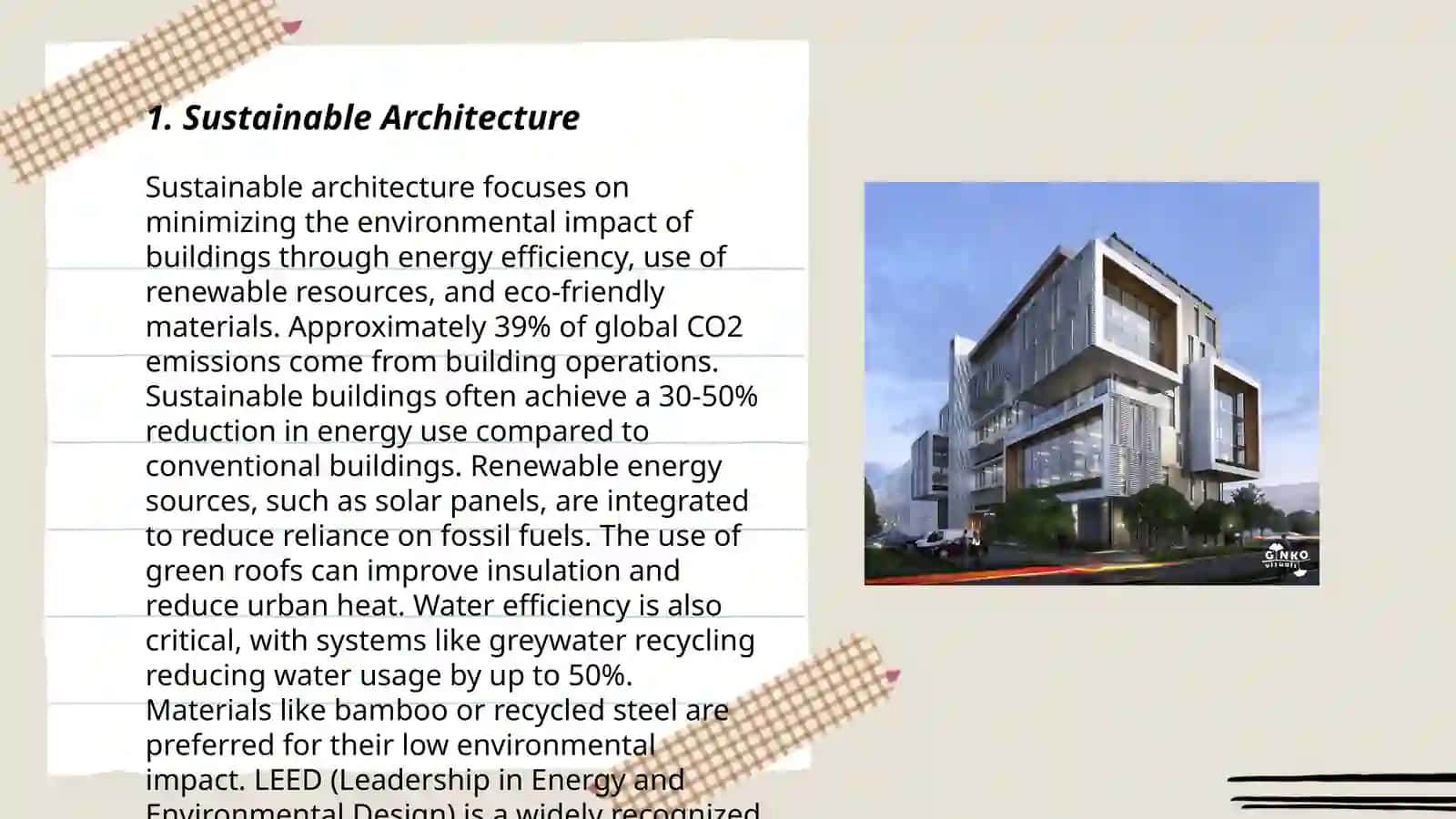 Modern buildings 3